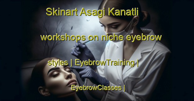 Skinart Asagi Kanatli workshops on niche eyebrow styles | EyebrowTraining | EyebrowClasses | SkinartTraining-Turkey